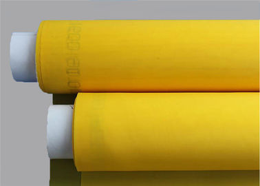 中国 100%の黄色い単繊維スクリーンの印刷の網、スクリーンの生地の網 サプライヤー