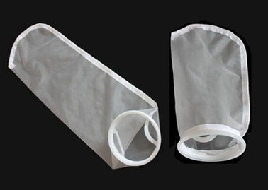 中国 FDAのナイロン フィルター・バッグ液体フィルターは4インチのプラスチック リング75 100を150ミクロンの網強打します サプライヤー