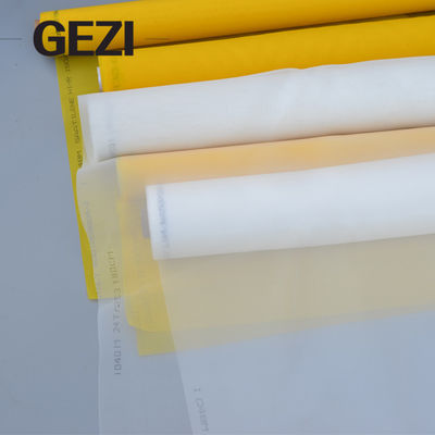 中国 スーツの網のワイシャツの網数10T-165Tを印刷するスクリーン白く/黄色スクリーンの印刷の網 サプライヤー