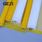中国Geziの製造業1つのm 200M黄色いポリエステル スクリーンのプリント スクリーンの印刷 サプライヤー