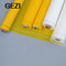 印刷のための白く黄色いポリエステル ナイロン シルク スクリーンの/screenの印刷の網のボルトで固定する布 サプライヤー