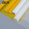 印刷のための白く黄色いポリエステル ナイロン シルク スクリーンの/screenの印刷の網のボルトで固定する布 サプライヤー