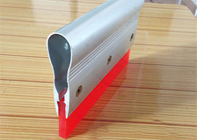 可変性のゴム製刃70Aが付いているアルミニウム ハンドルのシルク スクリーン印刷のスクイージ